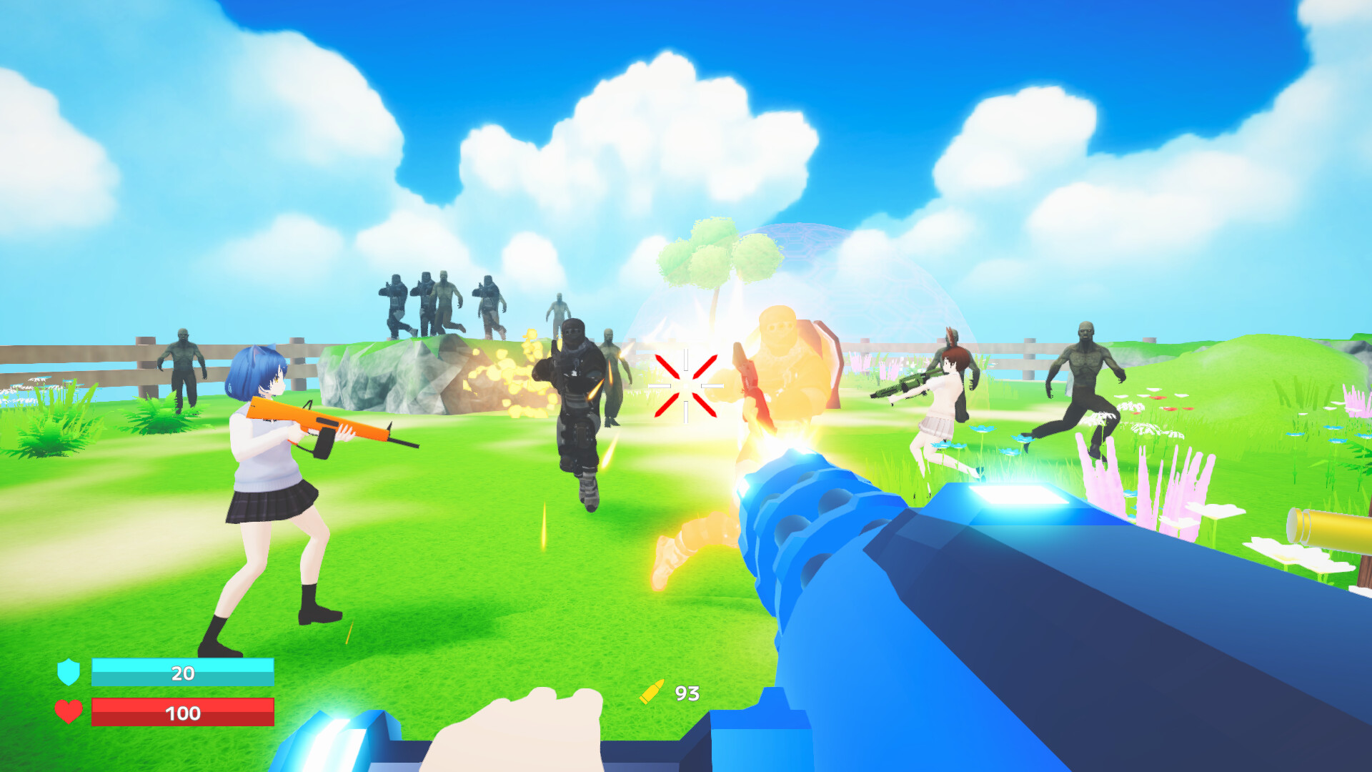 Alice with Gatling official in-game screenshot 1