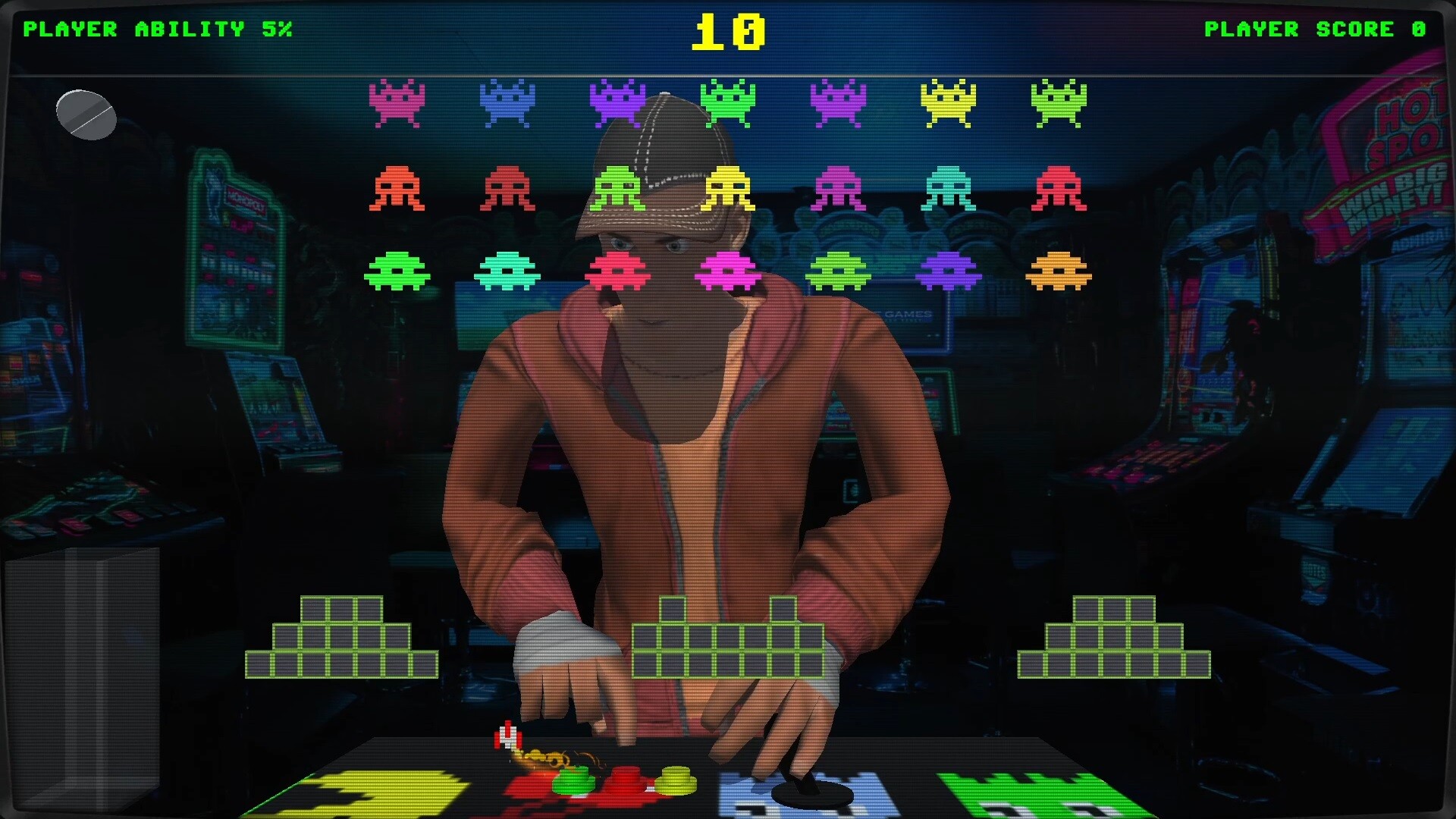 ARCADE VS PLAYER official in-game screenshot 1