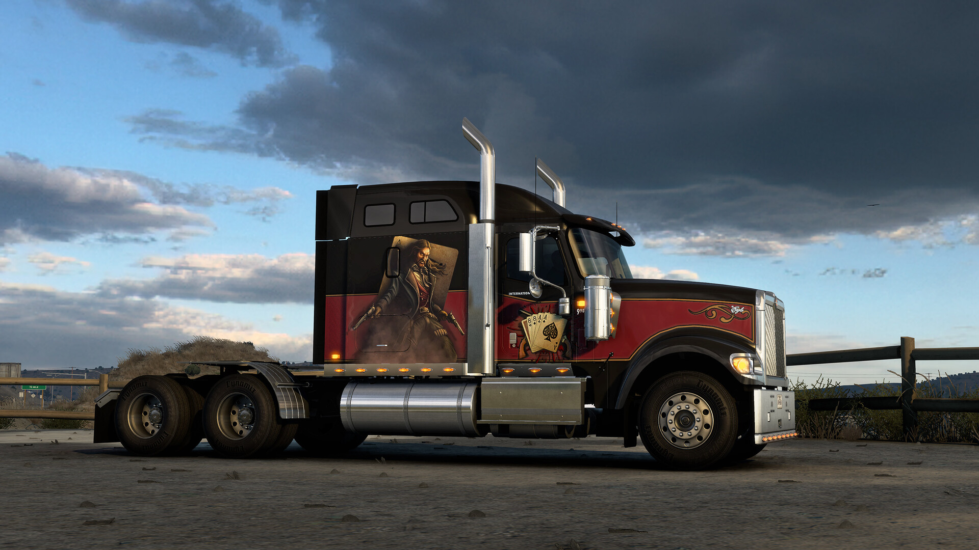 American Truck Simulator - Wild West Paint Jobs Pack official in-game screenshot 1