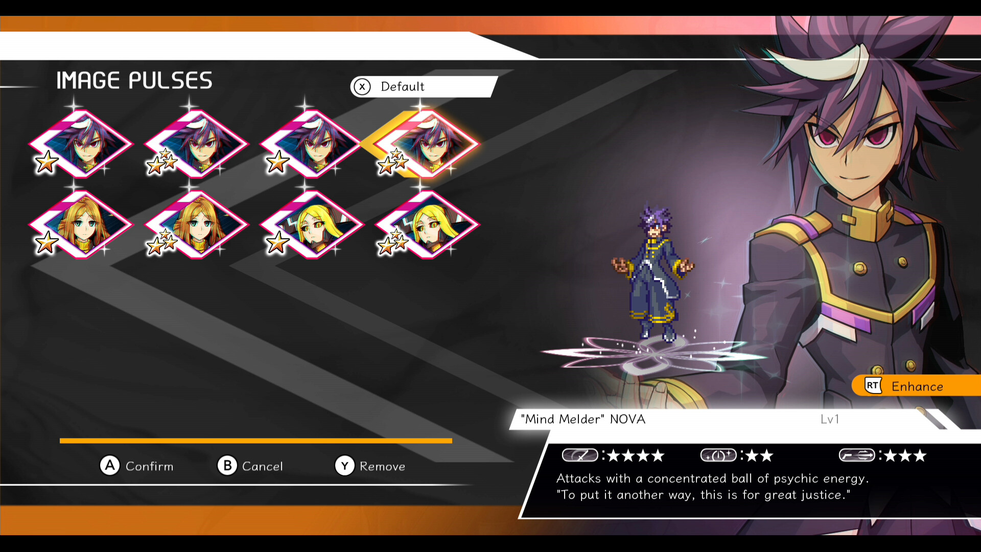 Azure Striker GUNVOLT 3 - EX Image Pulses: Nova and Desna pack official in-game screenshot 1
