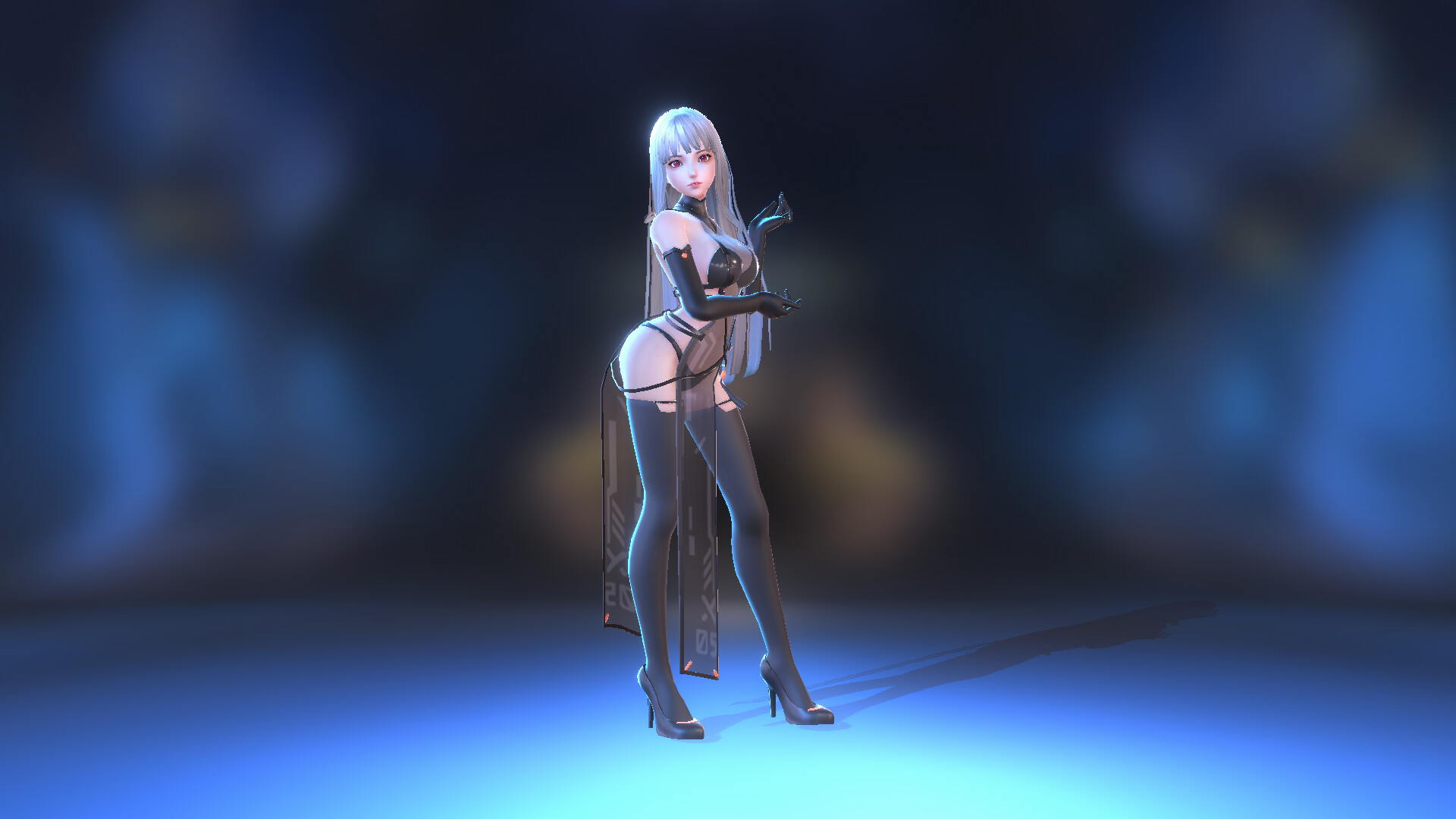Angel Legion-DLC Allurement(Black) official in-game screenshot 1