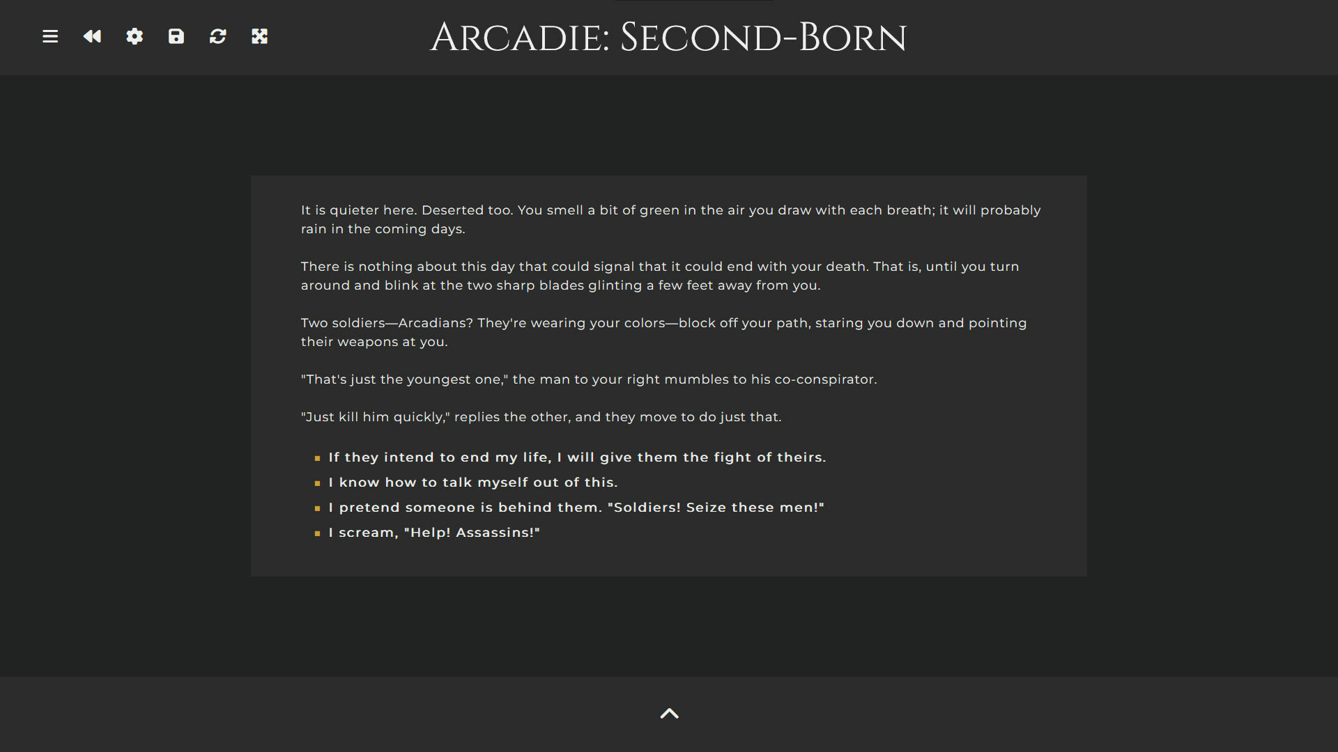 Arcadie: Second-Born official in-game screenshot 1
