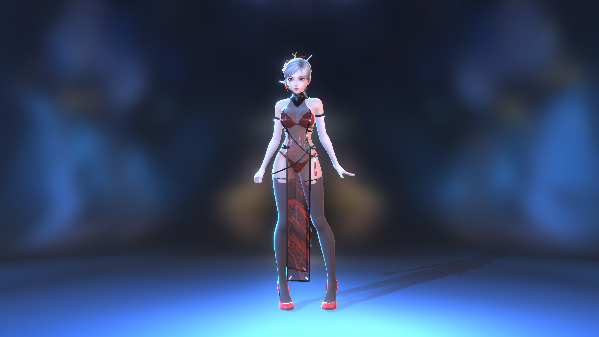 Angel Legion-DLC Allurement(Red) official in-game screenshot 1
