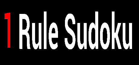 1 Rule Sudoku cover artwork