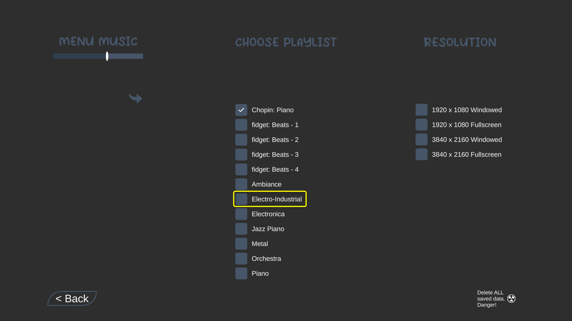 Word - Electronic-Industrial Playlist official in-game screenshot 1