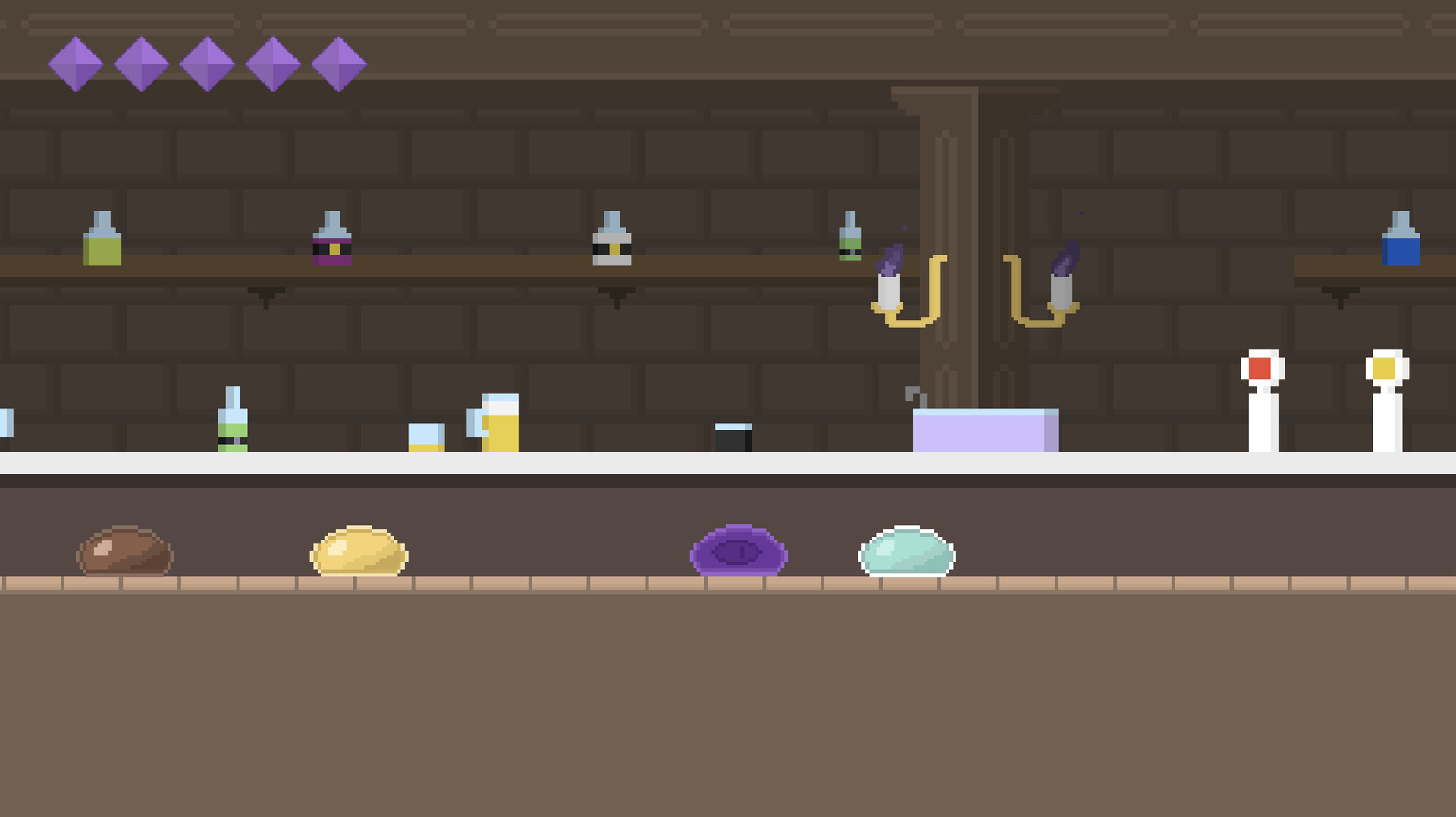 A Slime And A Civil War official in-game screenshot 1