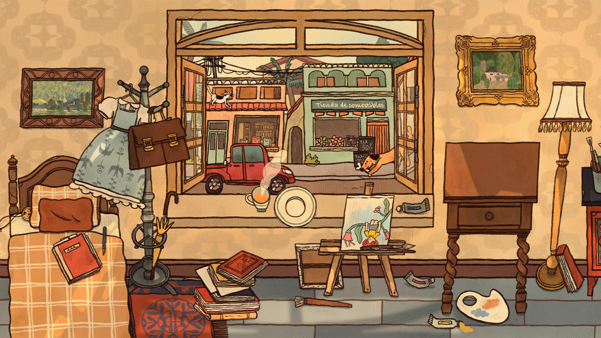 窗台上的蝴蝶 official in-game screenshot 1