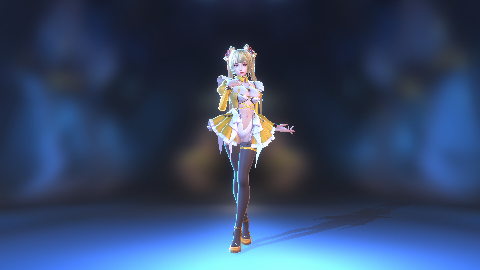 Angel Legion-DLC X Maid(Golden) official in-game screenshot 1