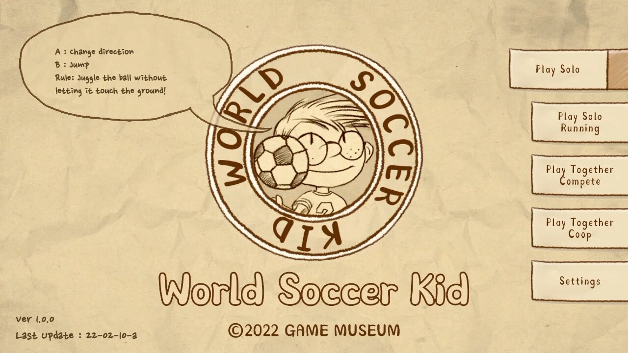 World Soccer Kid official in-game screenshot 1