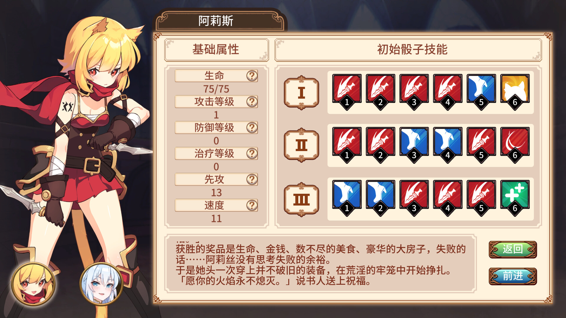 斗技场物语~盗贼与姬骑士篇~ official in-game screenshot 1