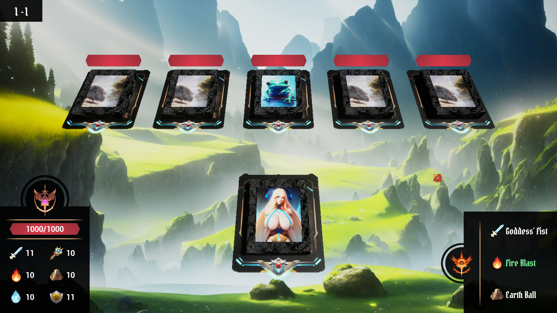 Adventure with the Goddess official in-game screenshot 1