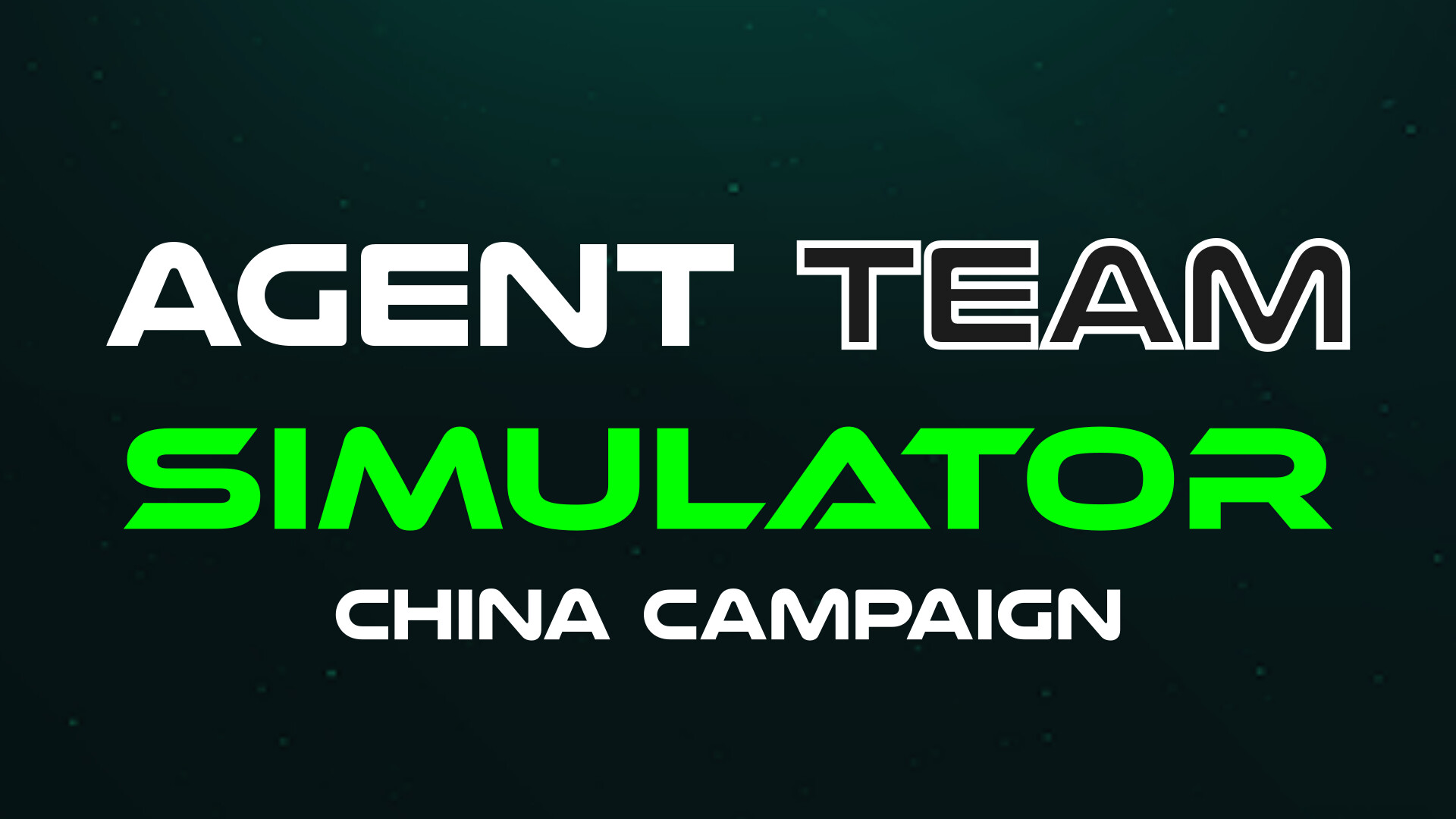 Agent Team Simulator - China Campaign official in-game screenshot 1