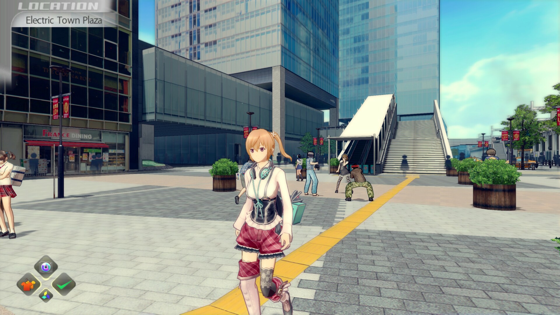 AKIBA'S TRIP: Undead & Undressed - Sena Kitada's Outfit official in-game screenshot 1