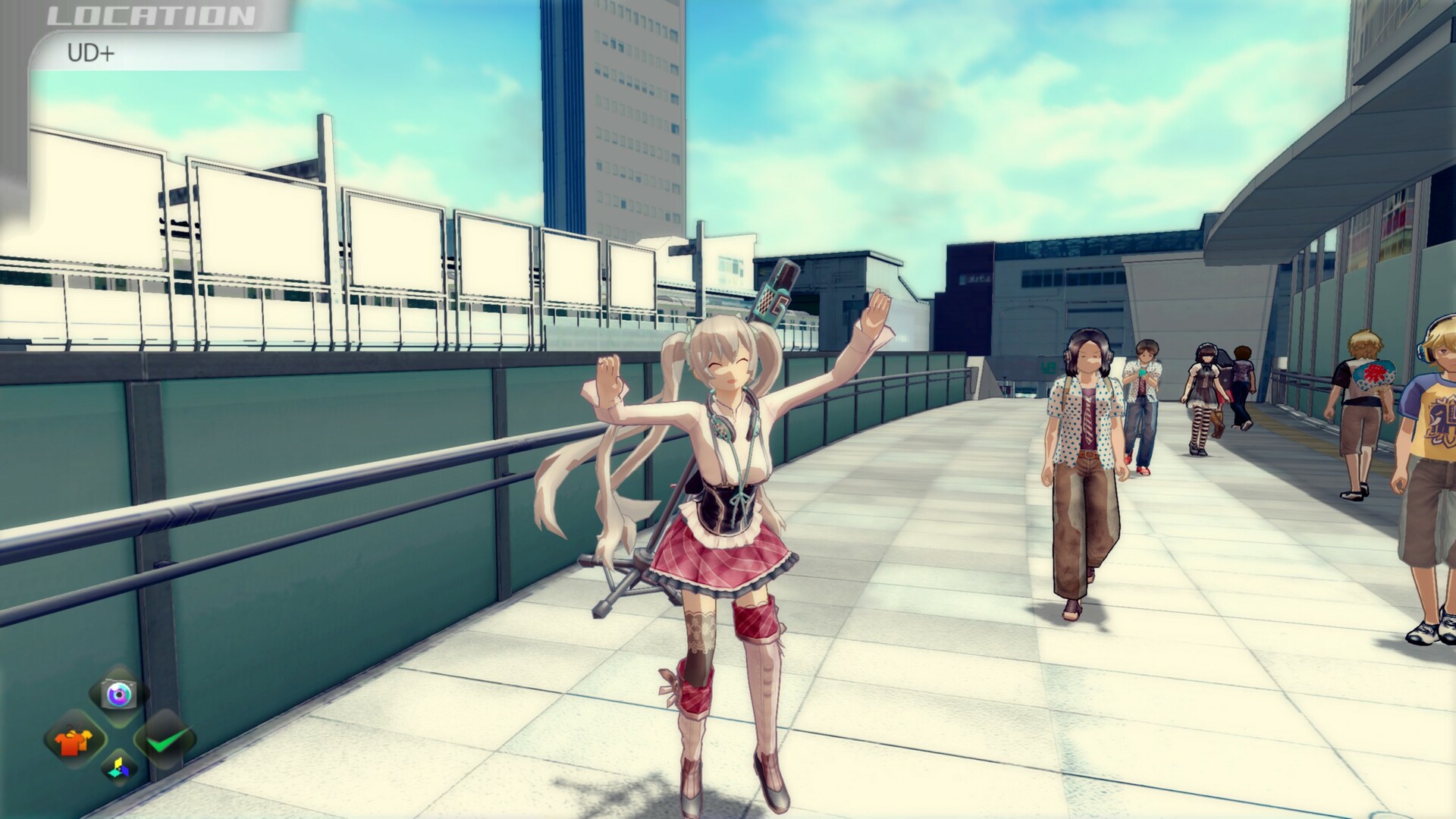 AKIBA'S TRIP: Undead & Undressed - Mana Kitada's Outfit official in-game screenshot 1