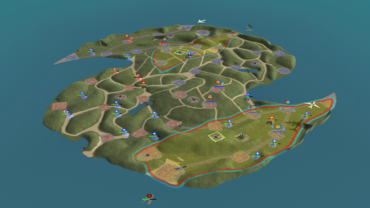 沙盘战火调度 official in-game screenshot 1