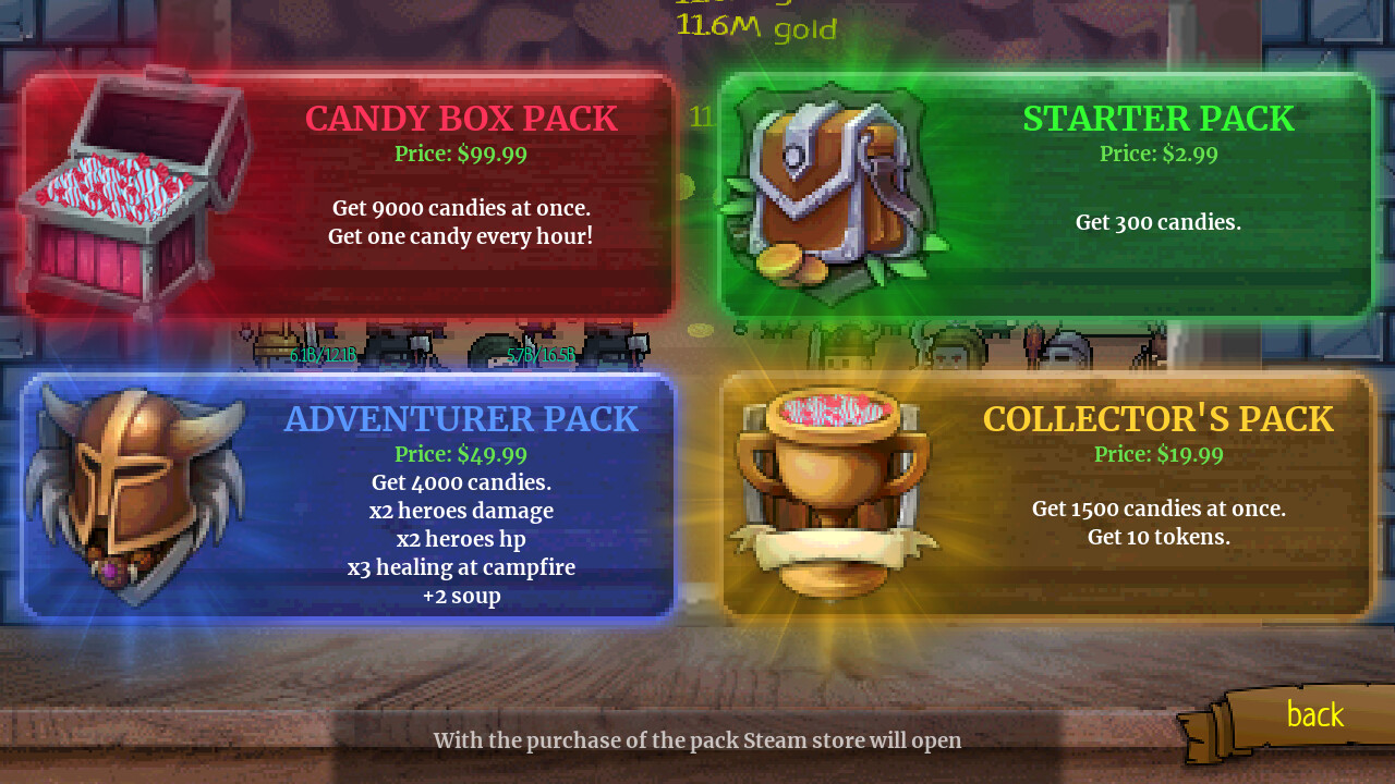 BARD IDLE - ADVENTURER PACK official in-game screenshot 1