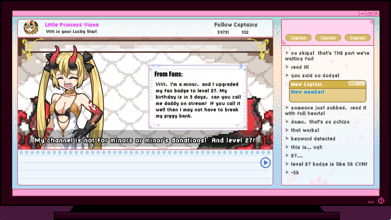 从0开始的VUP生活 official in-game screenshot 1