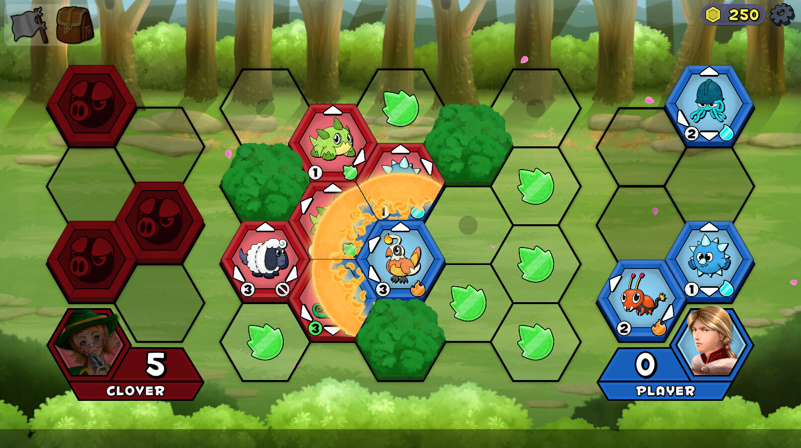 Attack on Hex Island official in-game screenshot 1