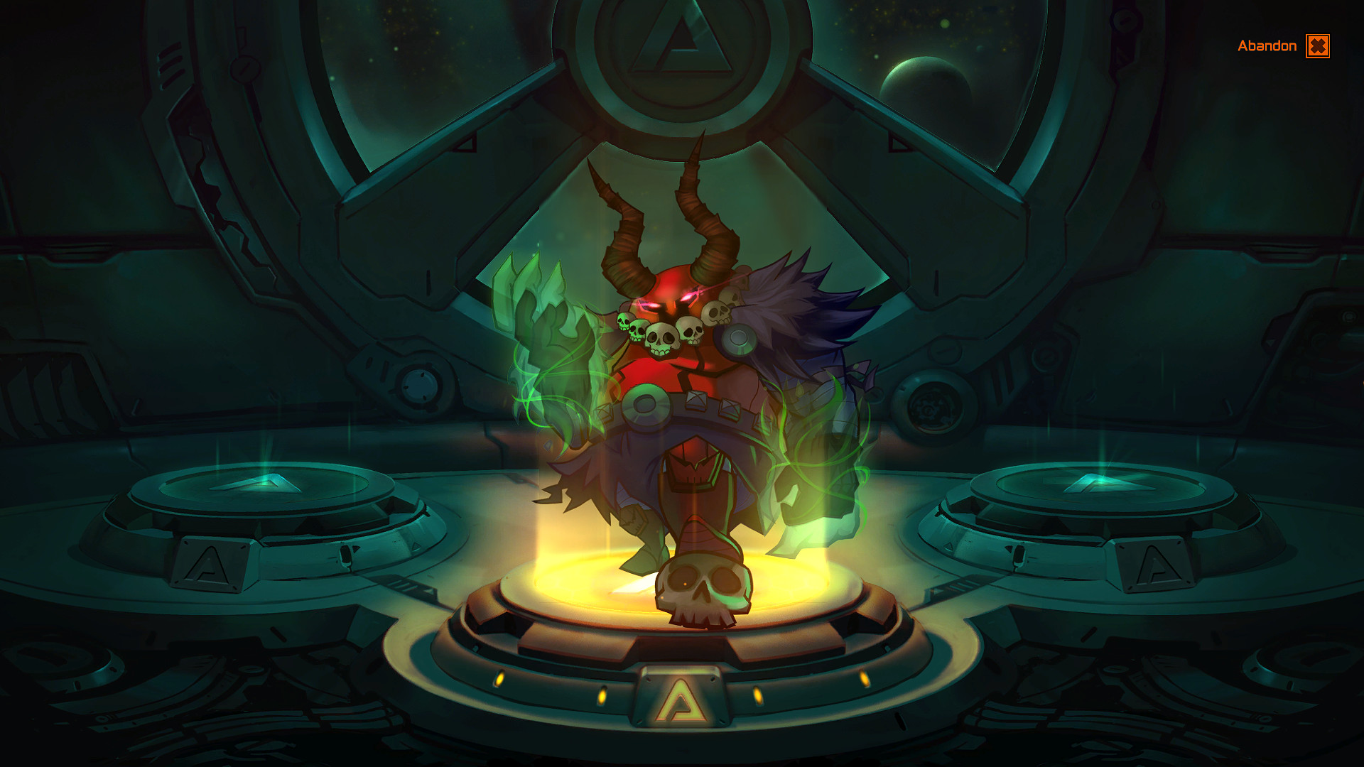 Awesomenauts - Demon Skølldir skin official in-game screenshot 1