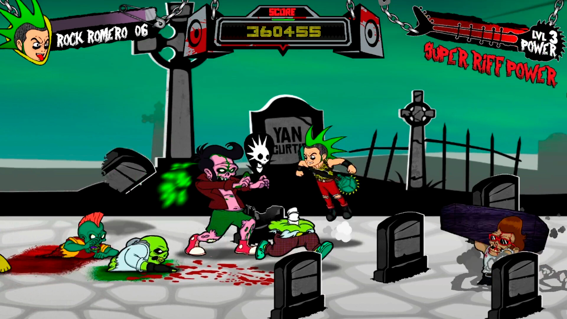 ZOMBI ROCKSTAR official in-game screenshot 1