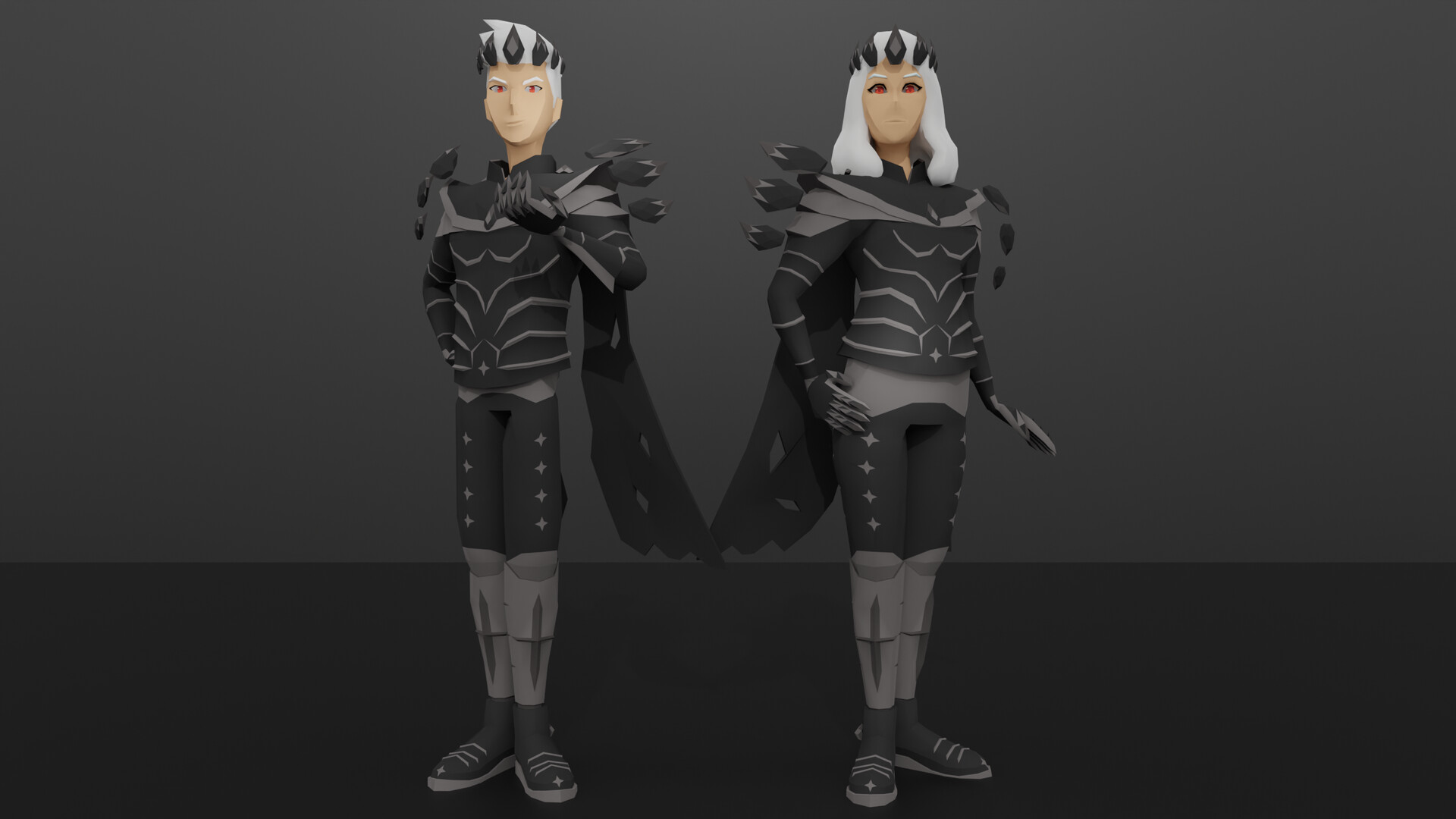 World of Mystery - Dark King Outfit official in-game screenshot 1