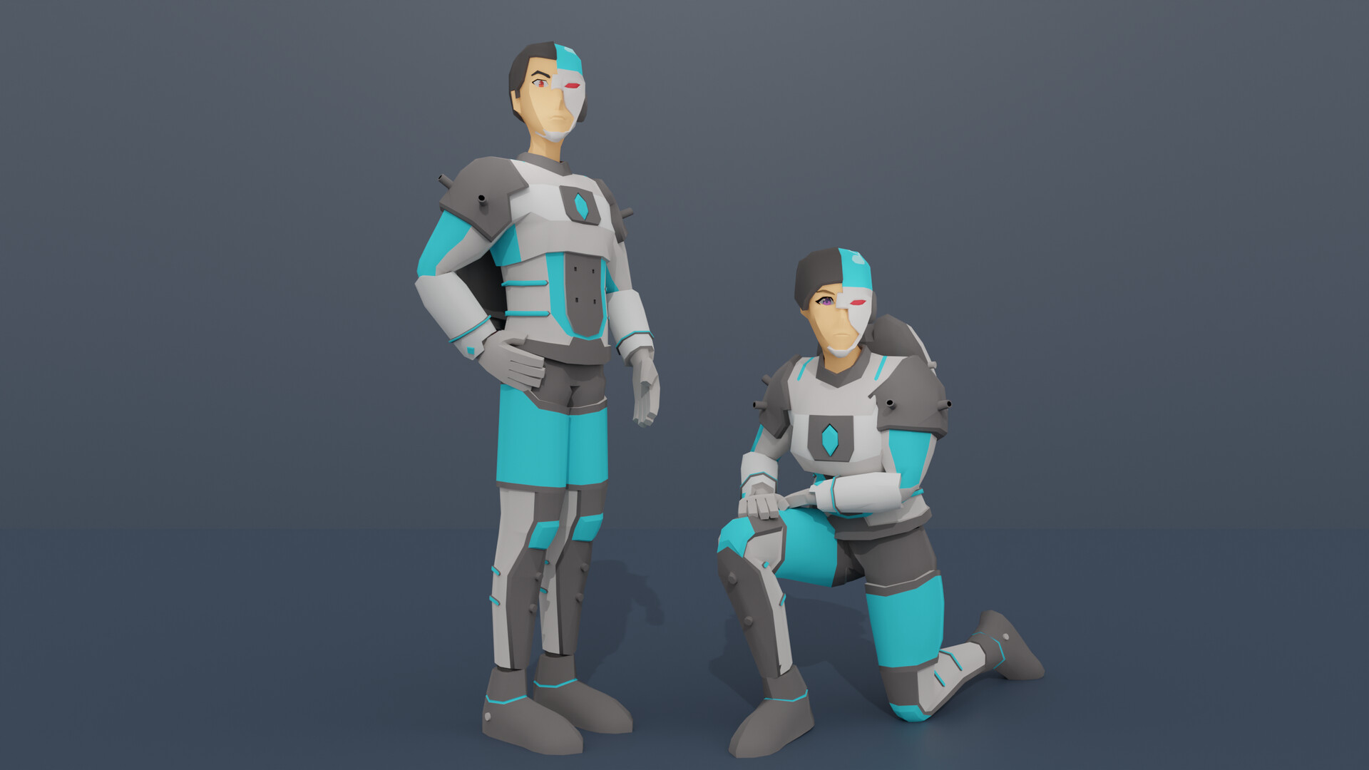 World of Mystery - Cyborg Outfit official in-game screenshot 1