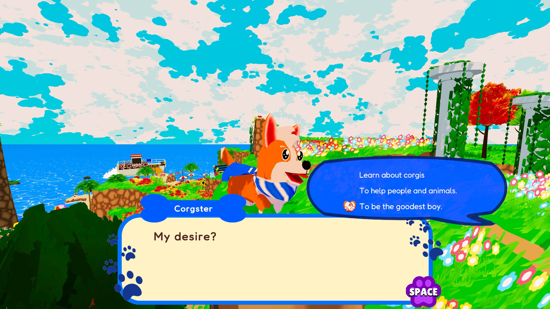 A Corgi's Cozy Hike official in-game screenshot 1