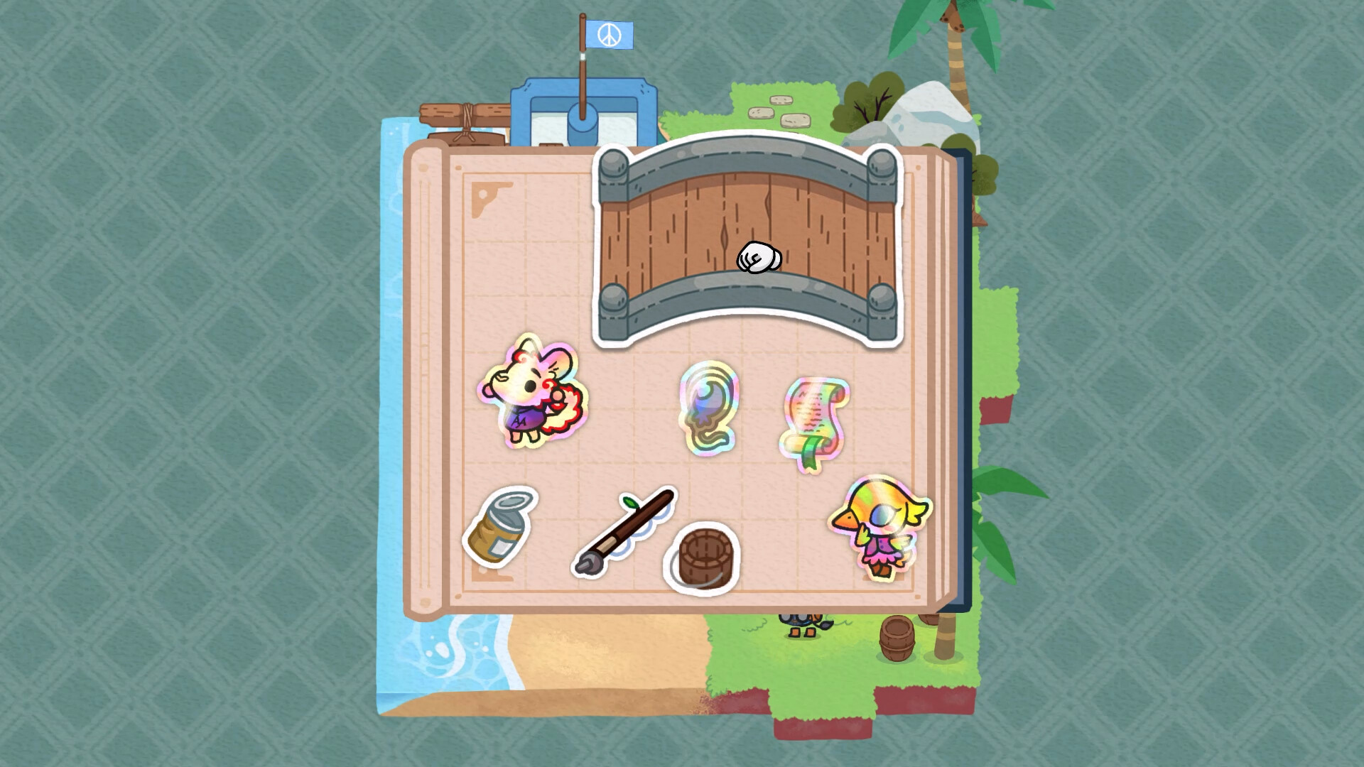 A Tiny Sticker Tale official in-game screenshot 1