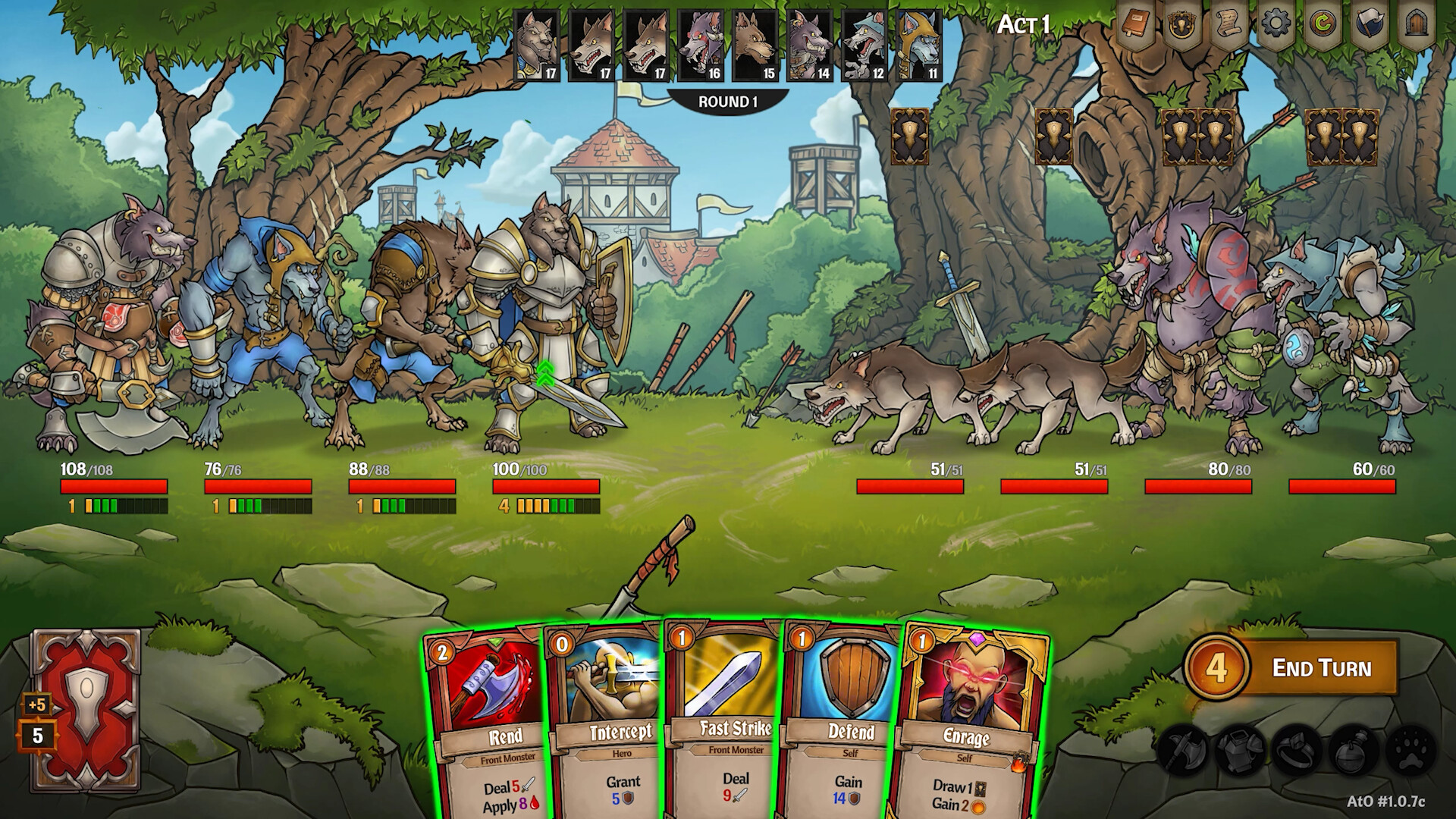 Across The Obelisk: The Wolf Wars official in-game screenshot 1