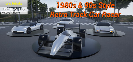 1980s90s Style - Retro Track Car Racer cover artwork