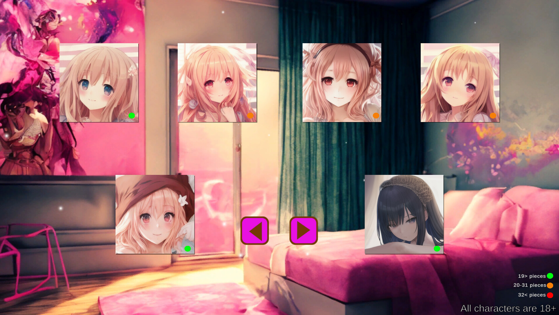 Anime Puzzle Quest official in-game screenshot 1