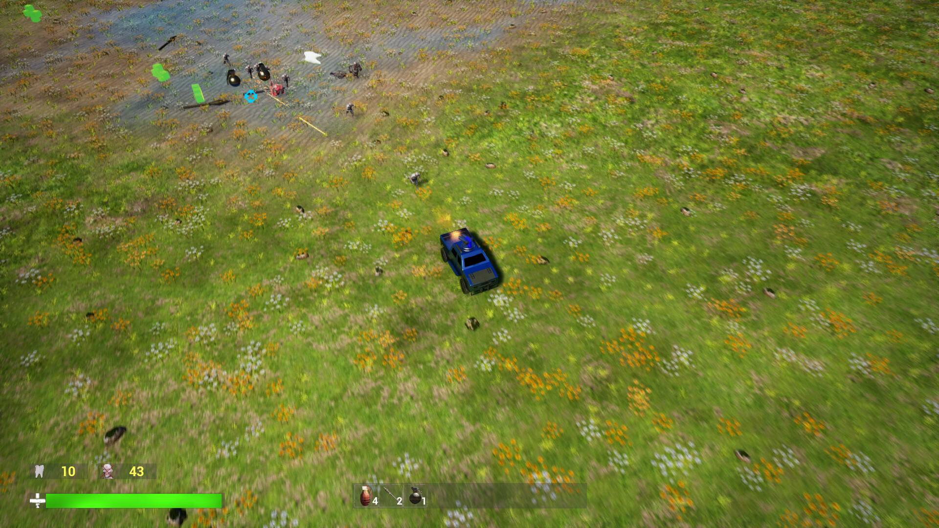 车辆对战僵尸 Vehicle Beat Zombie official in-game screenshot 1
