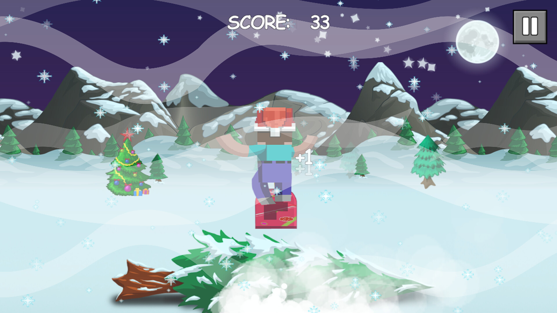 Adventures of a snowboarder official in-game screenshot 1