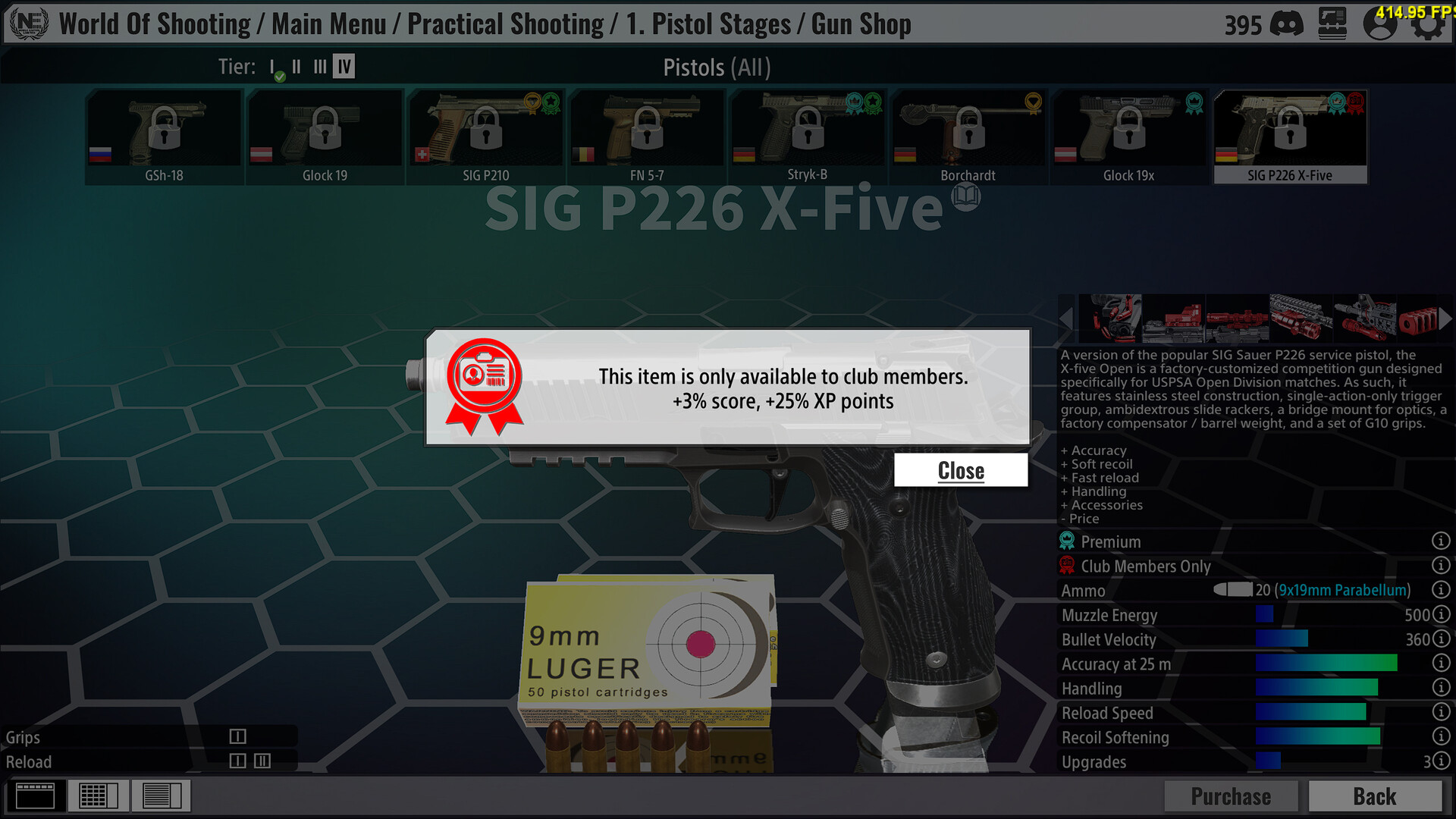 World of Shooting: Lifetime Shooting Club Member official in-game screenshot 1