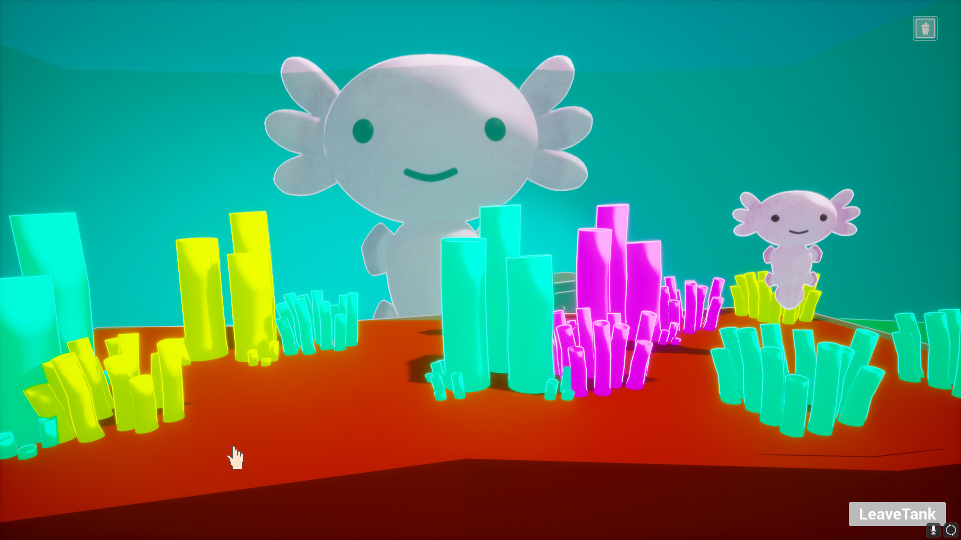 Axolotl Kingdom official in-game screenshot 1