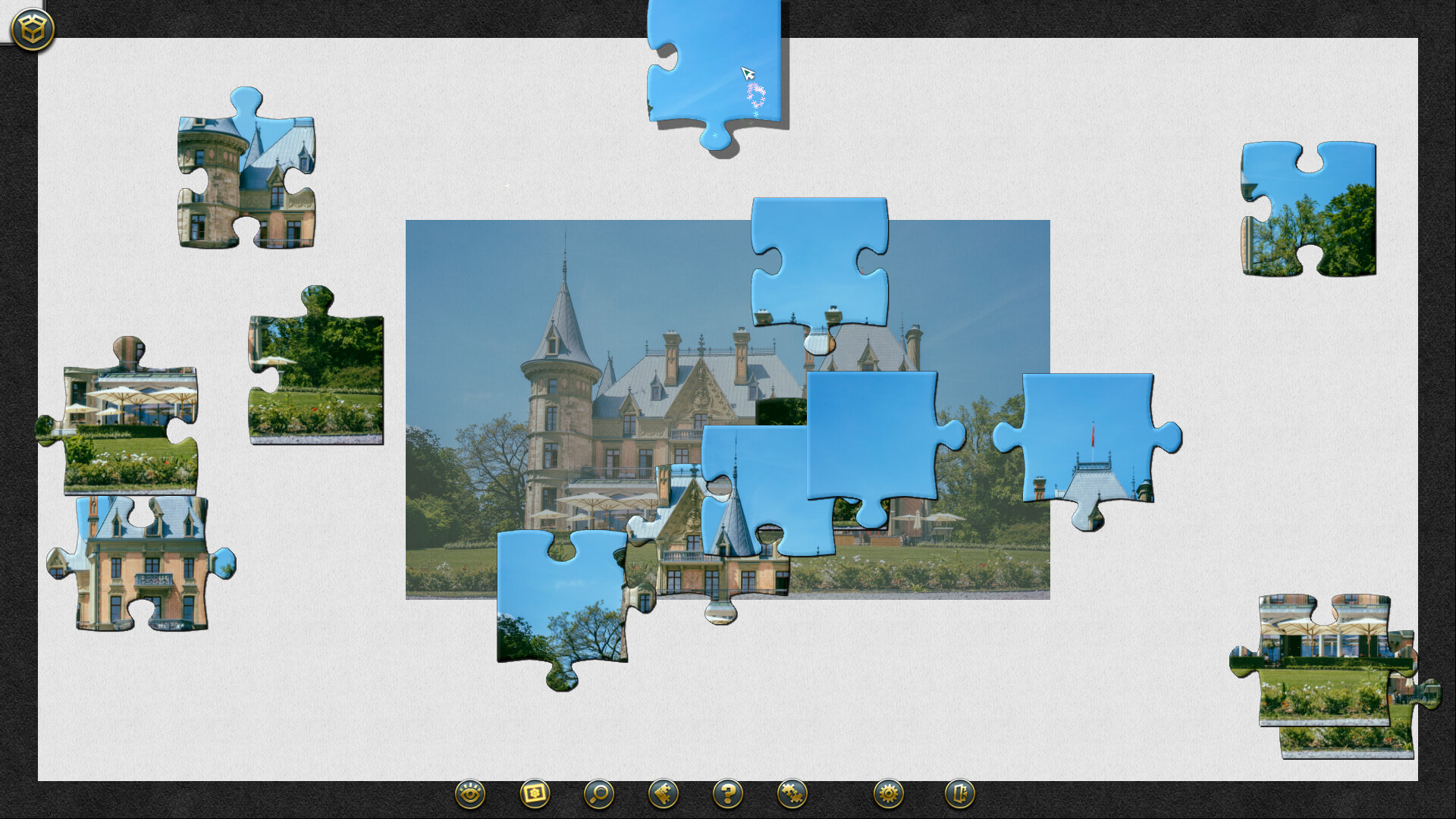 1001 Jigsaw. Castles And Palaces 4 official in-game screenshot 1