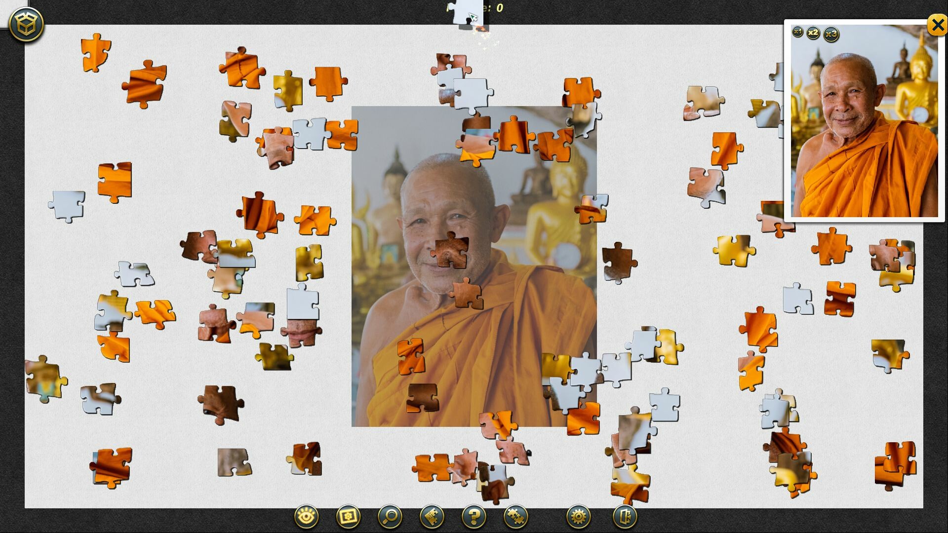 1001 Jigsaw. World Tour Thailand official in-game screenshot 1