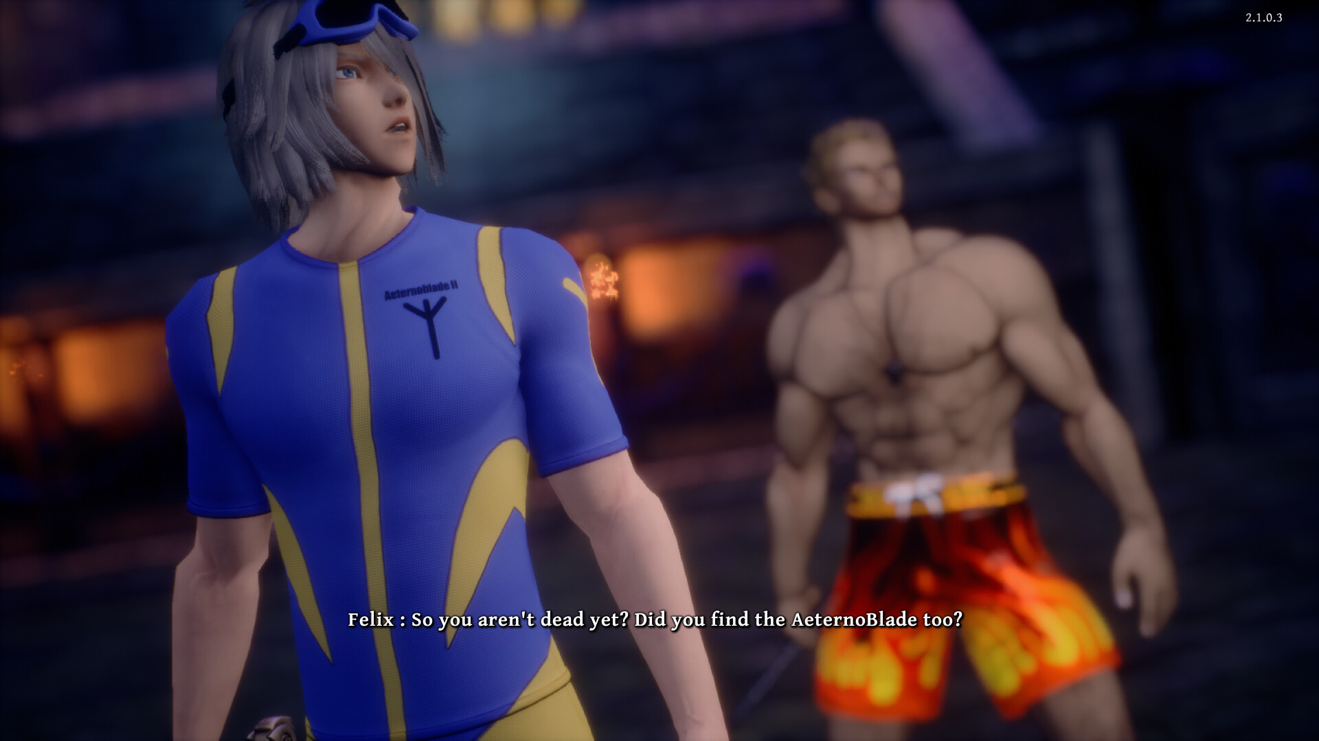 AeternoBlade II: Director's Rewind - Ocean Spritzer official in-game screenshot 1