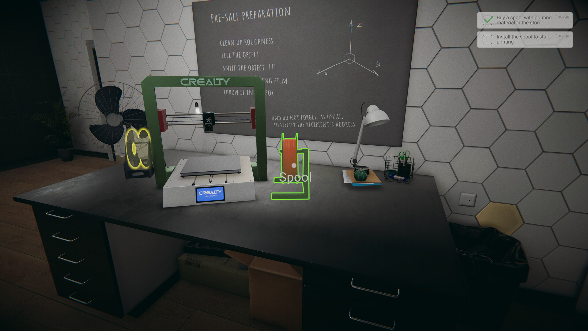 3D PrintMaster Simulator official in-game screenshot 1
