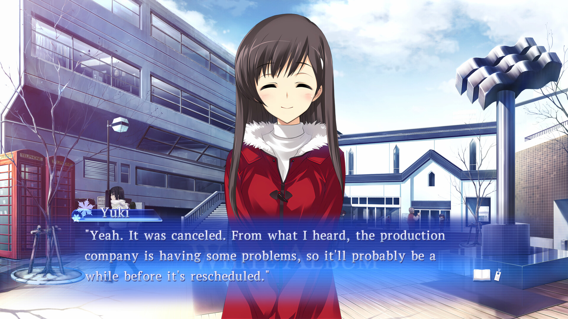 WHITE ALBUM official in-game screenshot 1