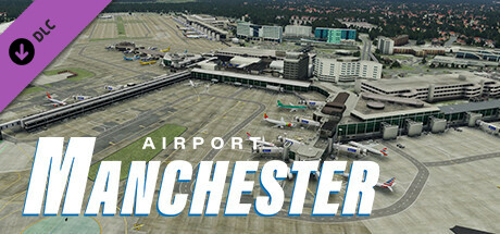 X-Plane 12 Add-on: Aerosoft - Airport Manchester cover artwork