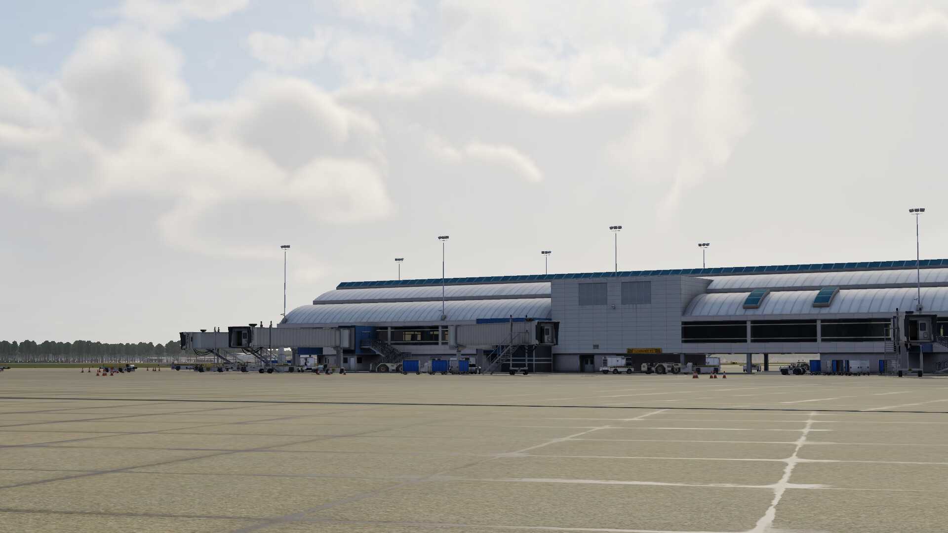 X-Plane 12 Add-on: FSDesigns - Jacksonville International Airport official in-game screenshot 1
