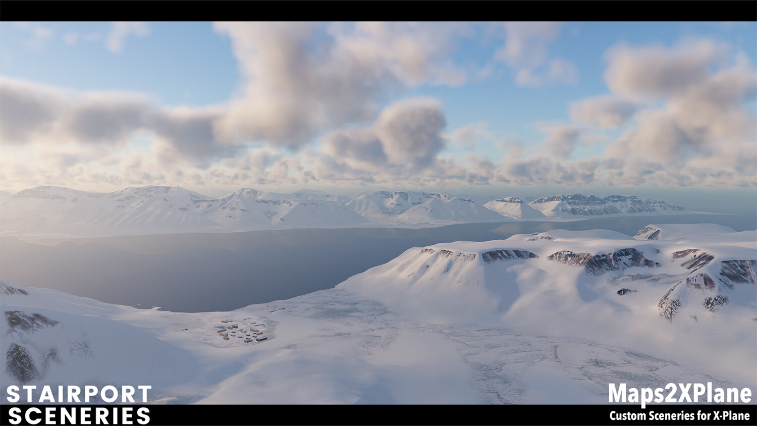X-Plane 12 Add-on: Aerosoft - Svalbard XP official in-game screenshot 1