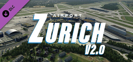 X-Plane 12 Add-on: Aerosoft - Airport Zurich V2.0 cover artwork