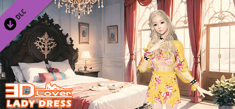 3d Lover - lady dress cover artwork
