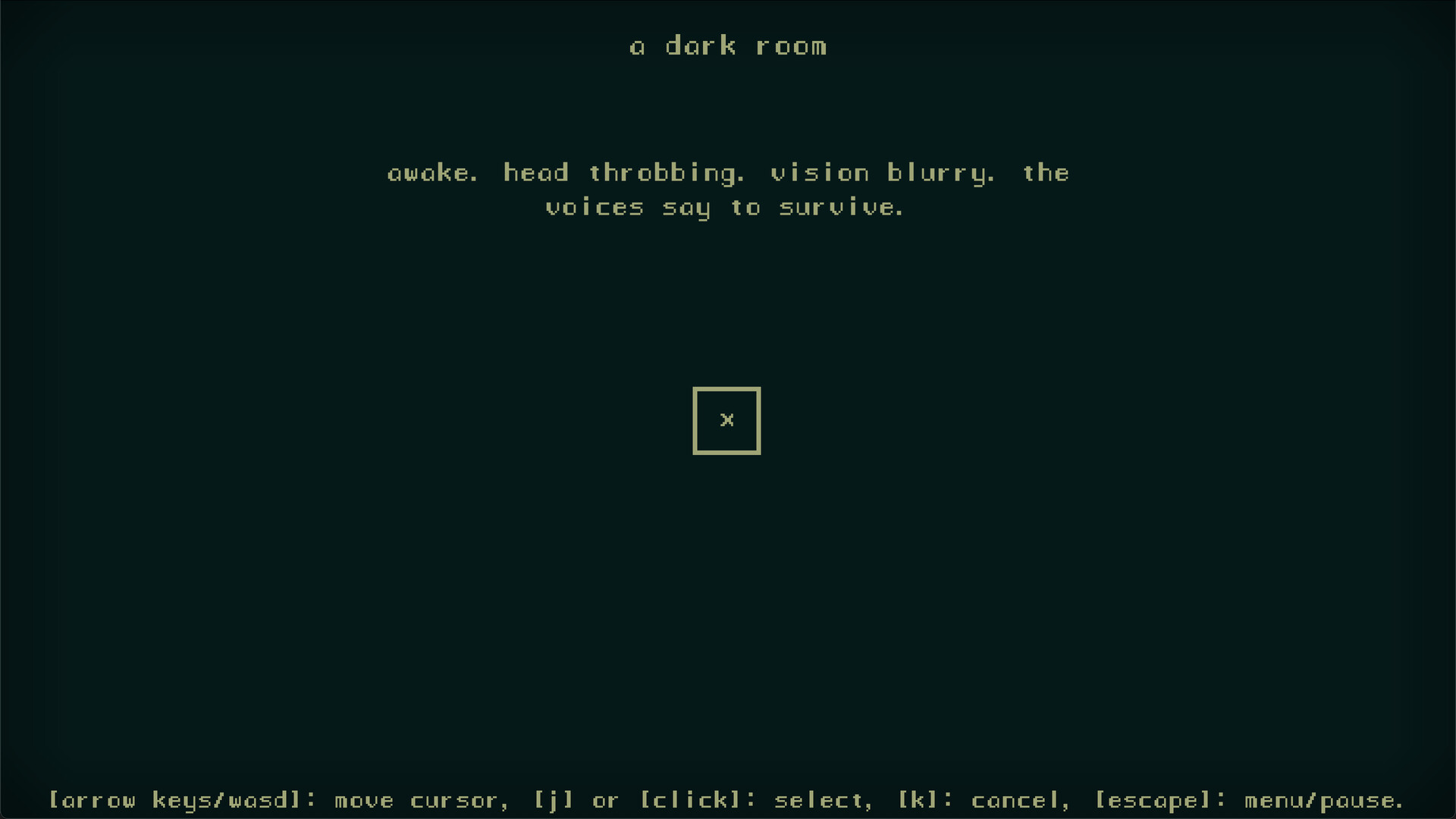 A Dark Room ® official in-game screenshot 1