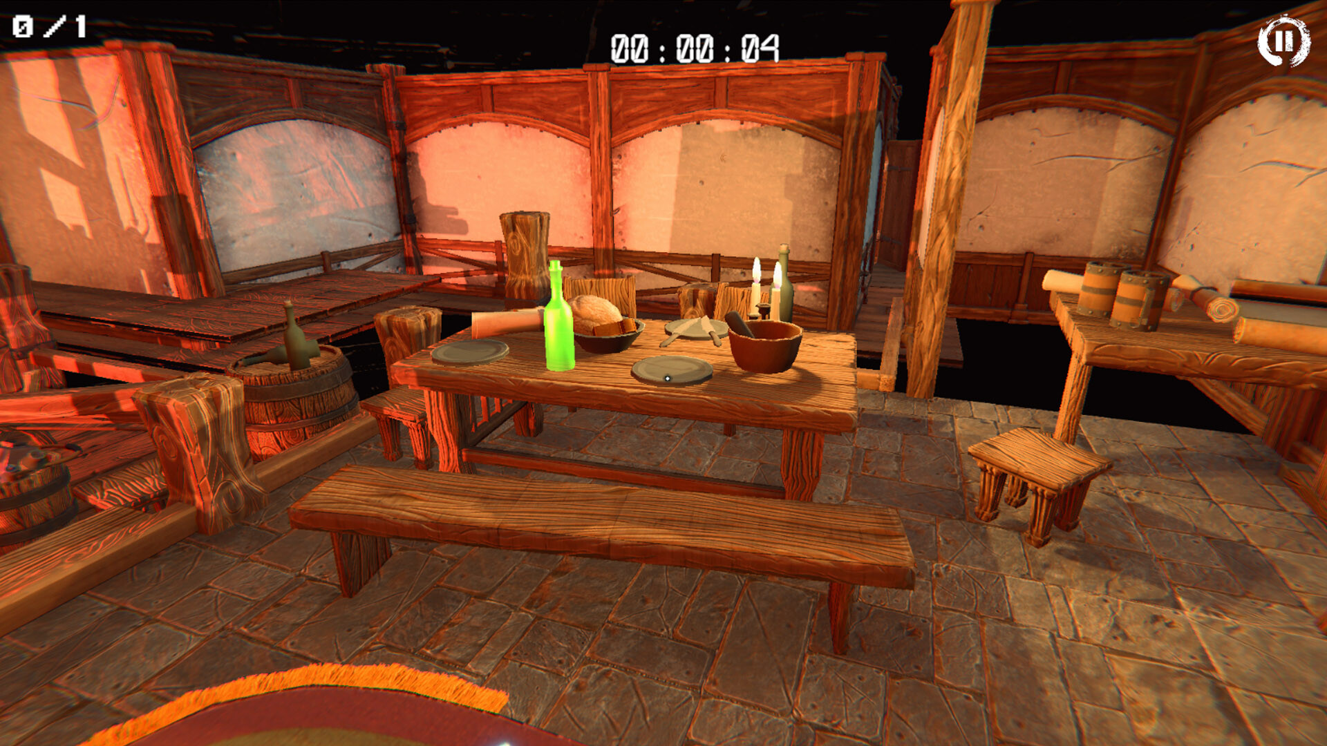 3D PUZZLE - Medieval Inn official in-game screenshot 1