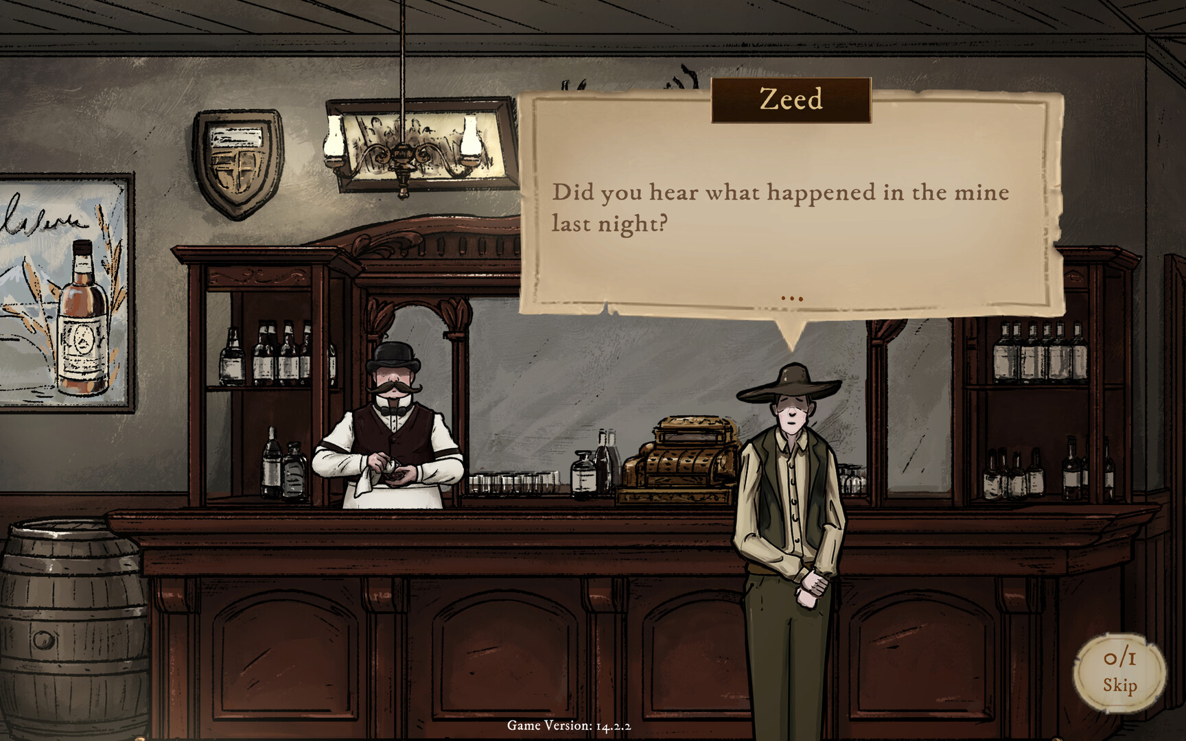 Whispers In The West - The Ghost official in-game screenshot 1
