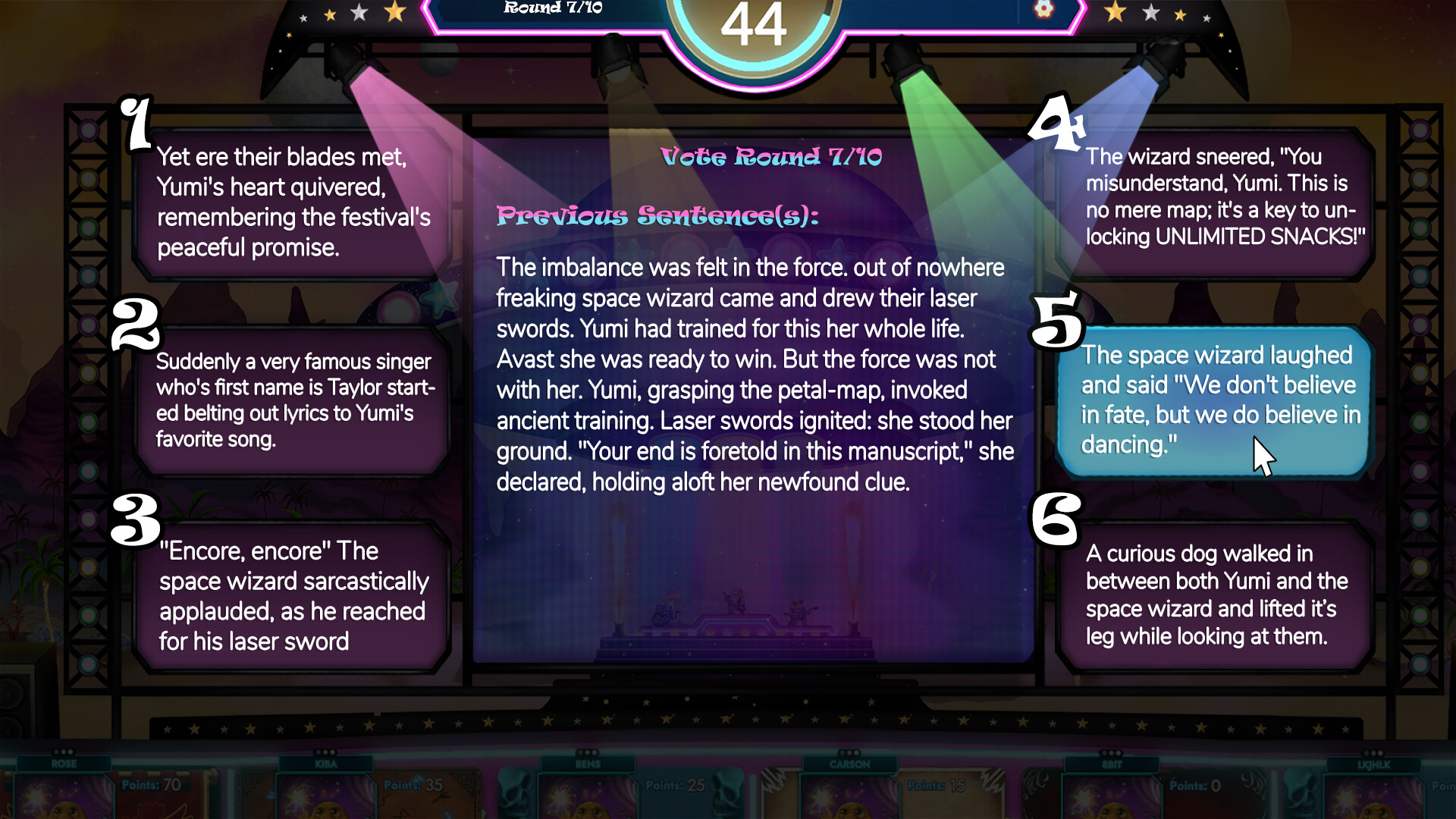 Write Warz official in-game screenshot 1