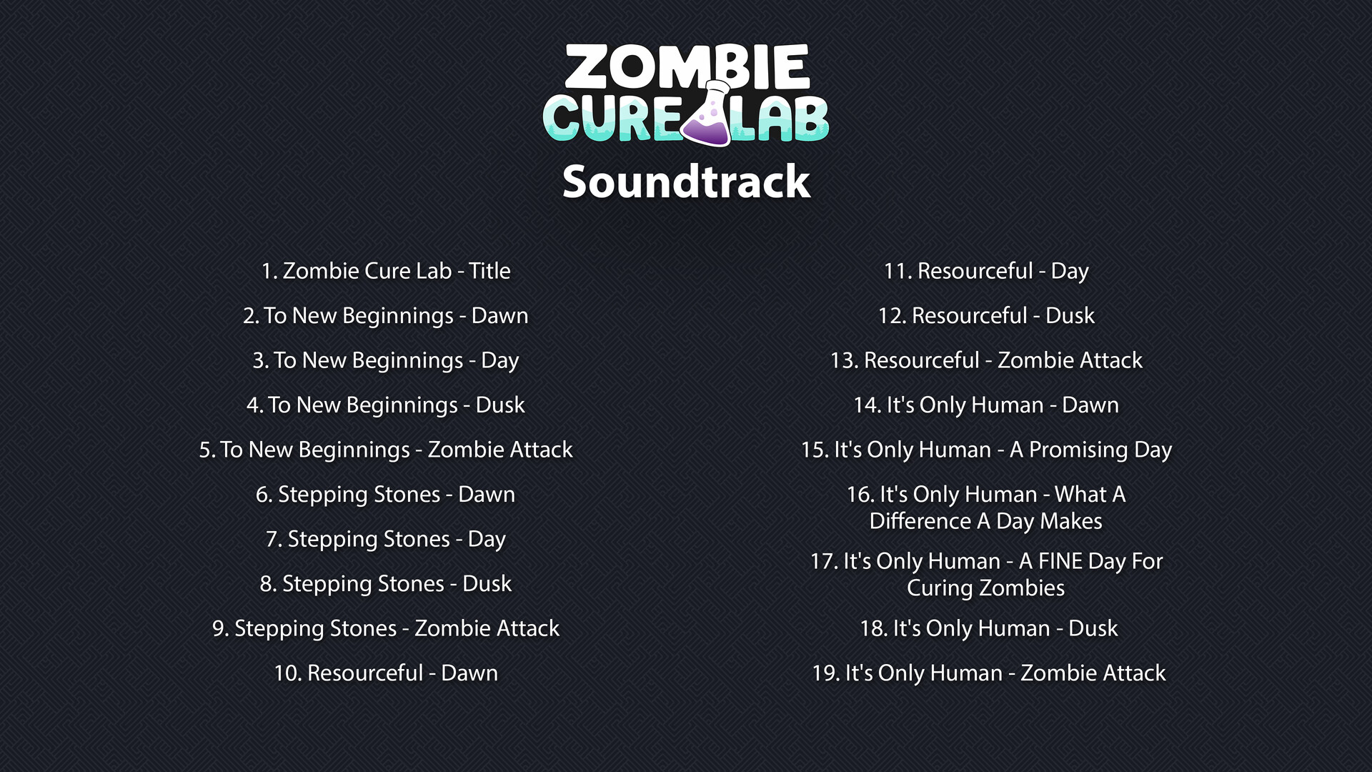 Zombie Cure Lab Soundtrack official in-game screenshot 1